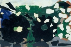 Howell-Bulldozer-2002-mixed-media-on-linen-60x96-inches