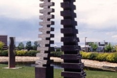 Moroles-Totems-Large-1999-black-granite-9.5-ft.