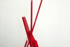 Henry-Red-Meridian-2004-aluminum-painted-red-27-x-12-x-10-in